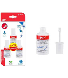 CORRECTOR LÍQUIDO CON PUNTA DE ESPONJA 3 Uds