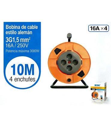 BOBINA DE CABLE 10 METROS