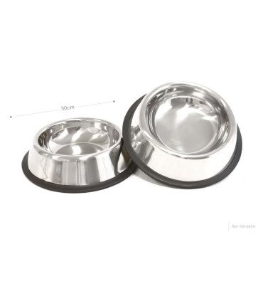 COMEDERO METALICO PARA MASCOTA