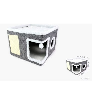 CAMA PLEGABLE PARA MASCOTA 39X39X32CM